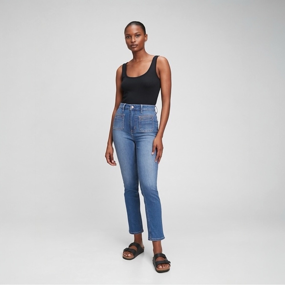 NWT Gap Sky High Rise Vintage Slim Jeans